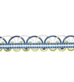 Kaleidoscope Braid Trimming by Samuel & Sons Forget-Me-Not