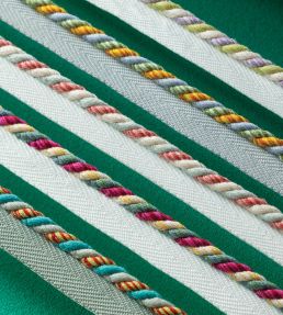 Kaleidoscope Cord With Tape Trimming by Samuel & Sons Angelica