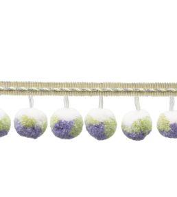 Kaleidoscope Pom Pom Fringe Trimming by Samuel & Sons Angelica
