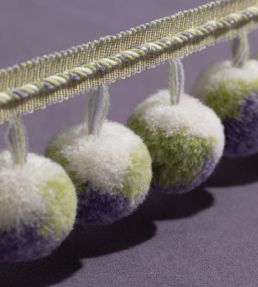 Kaleidoscope Pom Pom Fringe Trimming by Samuel & Sons Angelica