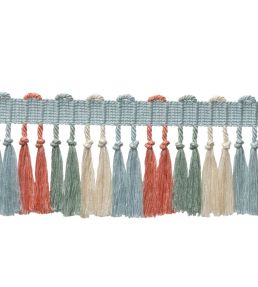 Kaleidoscope Tassel Fringe Trimming by Samuel & Sons Lupine