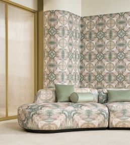 Kalia Fabric by Clarke & Clarke Midnight