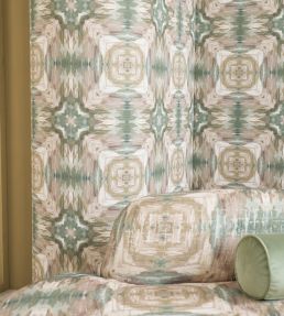 Kalia Wallpaper by Clarke & Clarke Mineral/blush