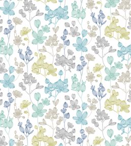 Kalina Wallpaper by Ohpopsi Pretty Blue
