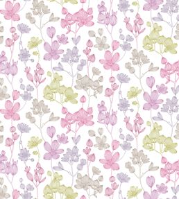 Kalina Wallpaper by Ohpopsi Pretty Pink