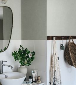 Kalk Wallpaper by Sandberg Garden Green