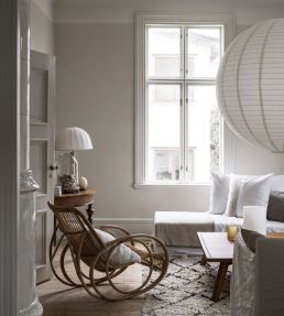 Kalles Bard Wallpaper by Borastapeter Light Beige
