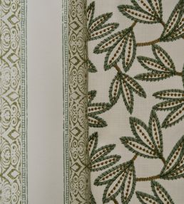 Kalmia Fabric by Clarke & Clarke Herb