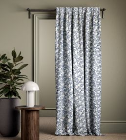 Kalmia Fabric by Clarke & Clarke Midnight
