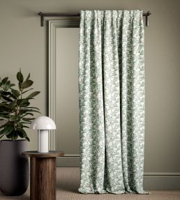 Kalmia Fabric by Clarke & Clarke Seafoam