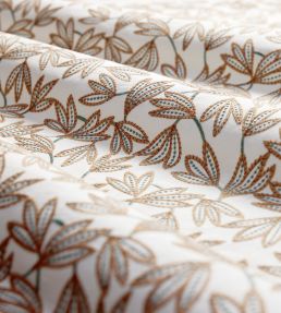 Kalmia Fabric by Clarke & Clarke Spice
