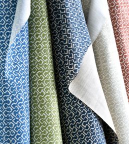 Kalpa Fabric by Clarke & Clarke Antique