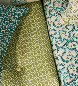 Kalpa Fabric by Clarke & Clarke Antique