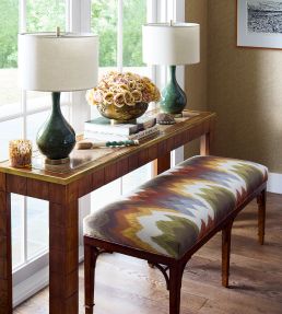 Kamut Embroidery Fabric by Anna French Autumn