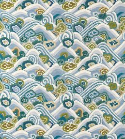 Kanagawa Fabric by Harlequin Sky/Forest