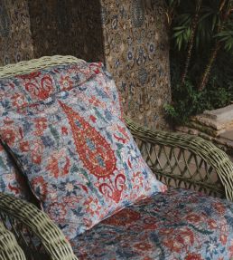 Kandira Fabric by Travers Red