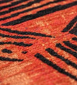 Louis De Poortere Kanji Round rug Ginger Chocolat 120012 Ginger Chocolat
