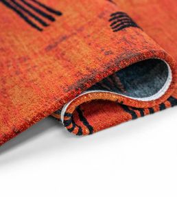Louis De Poortere Kanji Round rug Ginger Chocolat 120012 Ginger Chocolat