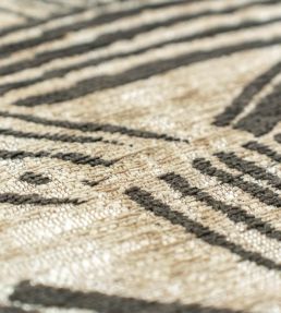 Louis De Poortere Kanji Round rug Slate 119996 Slate