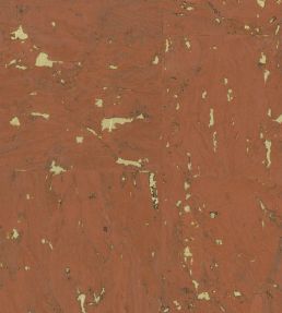 Kanoko Cork Wallpaper by Osborne & Little Terracotta