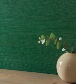 Kanoko Grasscloth Wallpaper by Osborne & Little 4
