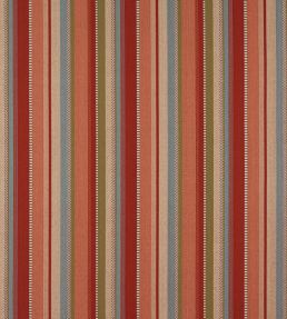 Kansa Stripe Fabric by Jane Churchill Red