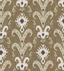 Kanthakat Fabric by Lewis & Wood Black Bronze