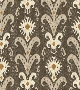 Kanthakat Fabric by Lewis & Wood Dark Ginger