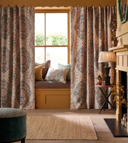 Karabali Fabric by Nina Campbell Blue/Green