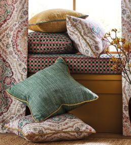 Karabali Fabric by Nina Campbell Blue/Green