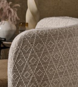 Karakoram Fabric by Osborne & Little Parchment/Ivory