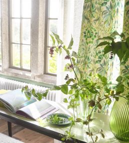 Karakusa Fabric by Designers Guild Emerald