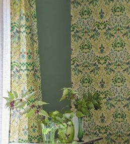 Karakusa Fabric by Designers Guild Emerald
