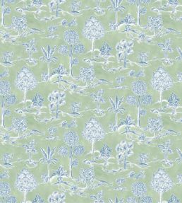 Karuna Fabric by Osborne & Little Apple/Denim