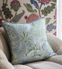 Karuna Fabric by Osborne & Little Gold Terracotta