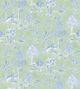 Karuna Wallpaper by Osborne & Little Apple/Denim