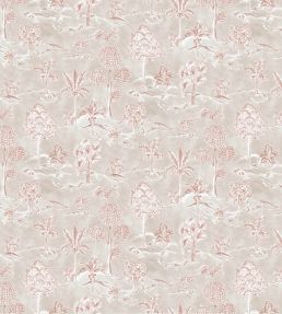 Karuna Fabric by Osborne & Little Taupe/Terracotta