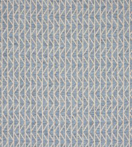 Kasan Fabric by Jane Churchill Blue