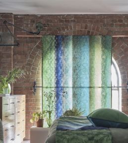 Kasavu Fabric by Designers Guild Emerald