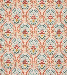 Kashmar Fabric by Jane Churchill Red