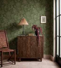 Kashmir Wallpaper by Coordonne Moss