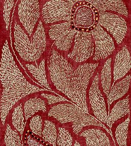 Kashmiri Wallpaper by Lewis & Wood Garnet Gold