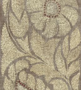 Kashmiri Fabric by Lewis & Wood Pumice Gilt