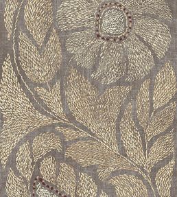 Kashmiri Wallpaper by Lewis & Wood Pumice Gilt