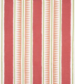 Kasper Fabric by Jane Churchill Red/Pink