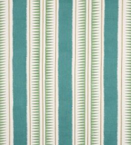 Kasper Fabric by Jane Churchill Teal/Aqua