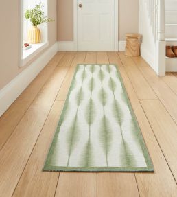 Scion Kasuri Runner rug Sage SKAS1SAG6123 Sage