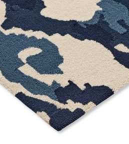 Sanderson Kasuri rug Indigo 446208-140200 Indigo