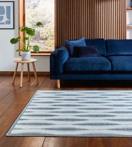 Scion Kasuri rug Midnight SKAS3MID7615 Midnight