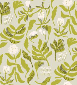 Kasvio Wallpaper by Marimekko Green